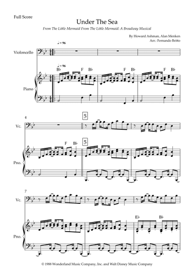 Under The Sea (arr. Fernando Britto)