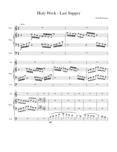 Music for Holy Week-Last Supper