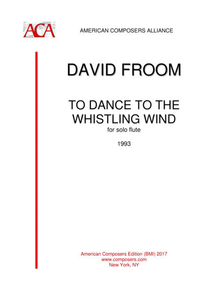[Froom] To Dance to the Whistling Wind