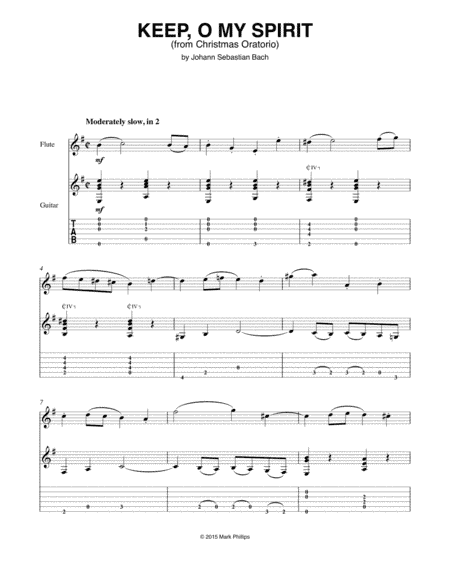Keep, O My Spirit (arr. Mark Phillips)