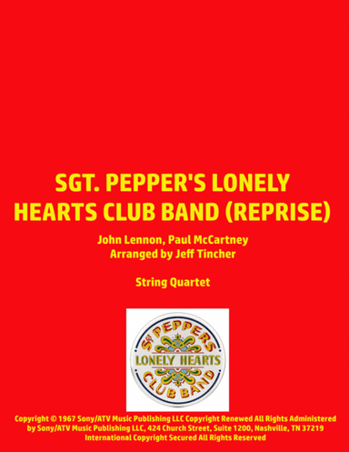 Sgt. Pepper's Lonely Hearts Club Band (reprise) (arr. Jeff Tincher)