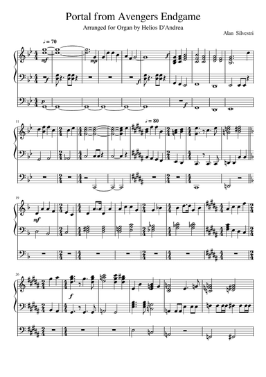 Portals (arr. Helios D'Andrea)