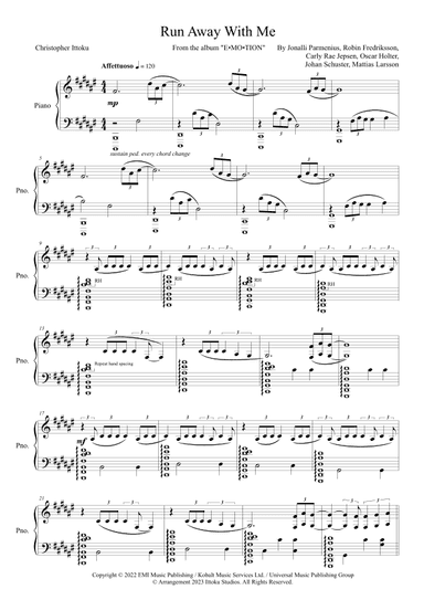 Run Away With Me (arr. Christopher Ittoku)