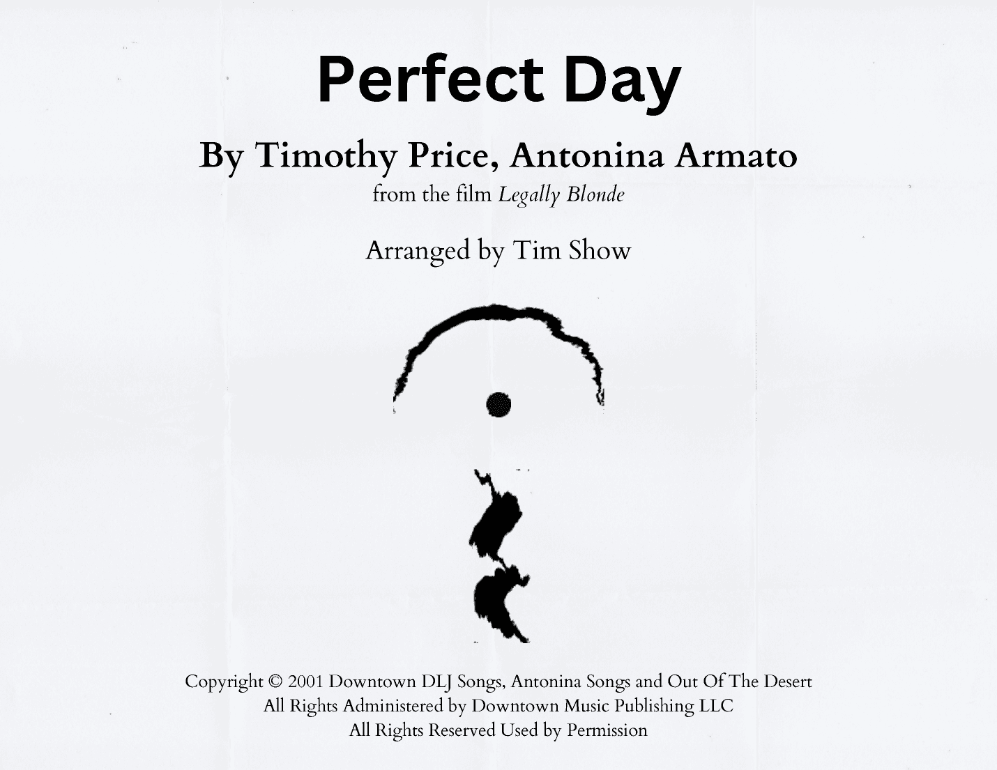 Perfect Day (arr. Tim Show)
