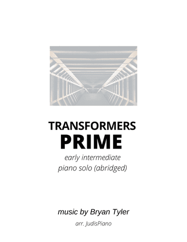 Transformers Prime End Credits (arr. JudisPiano)