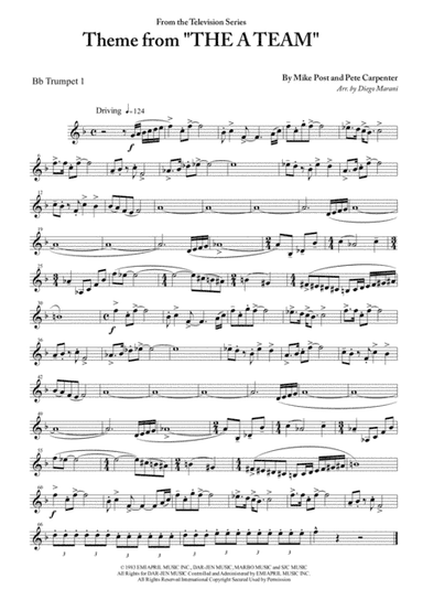 Theme From "the A Team" (arr. Diego Marani)