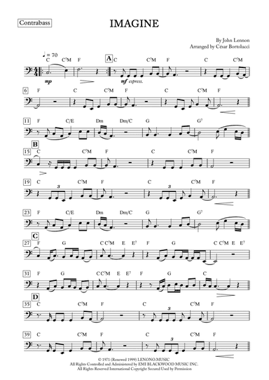 Imagine (arr. ACT Bortolucci)