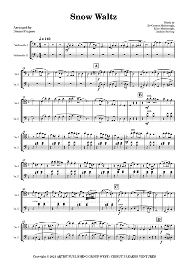 Snow Waltz (arr. Bruno Fragoso de Almeida)