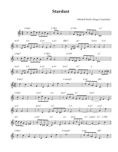 Stardust (arr. David M Fagnant)