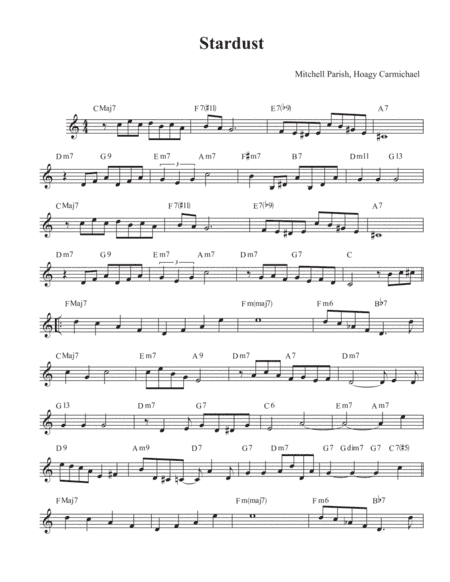 Stardust (arr. David M Fagnant)