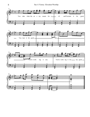 See A Victory (arr. Diane M. McGahee)