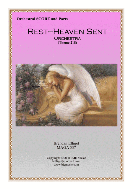 Rest - Heaven Sent (Theme 218) - Full Orchestra Score and Parts