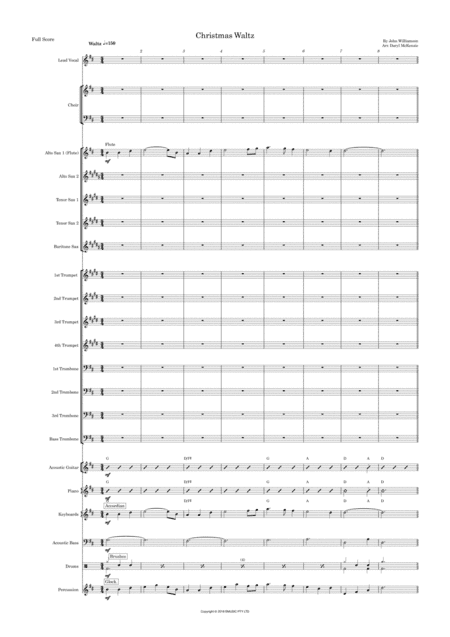 Christmas Waltz (arr. Daryl McKenzie)