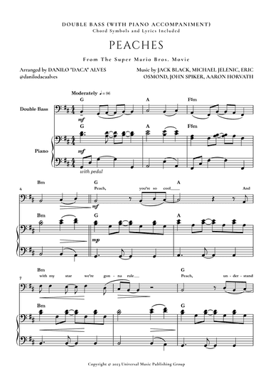 Peaches (arr. Danilo "Daca" Alves)
