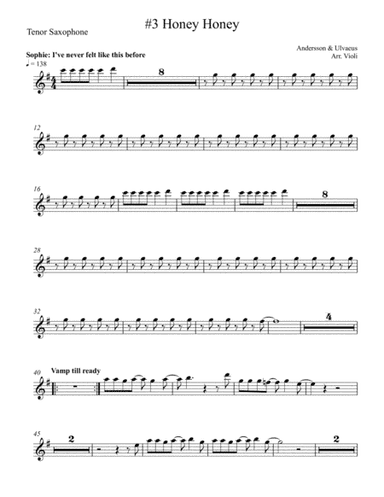 Honey, Honey (arr. Jenna Violi)