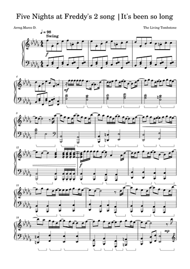It's Been So Long (arr. Marco D.)