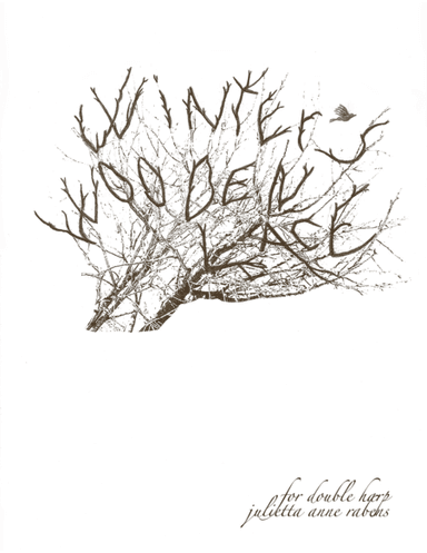 Winter's Wooden Lace for double strung harp
