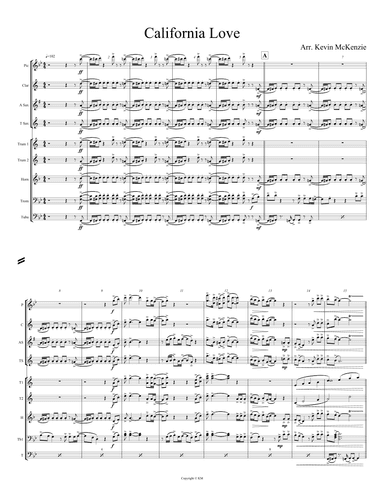 California Love (remix) (arr. Kevin McKenzie)