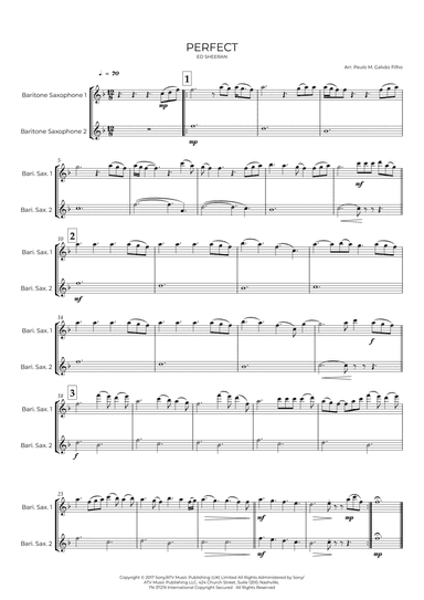 Perfect (arr. Paulo Galvão Filho)