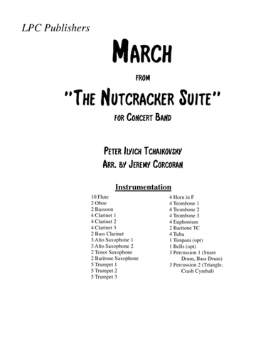 March From The Nutcracker Suite for Concert Band (arr. Jeremy Corcoran)