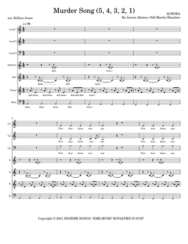 Murder Song (arr. Killian Jones)