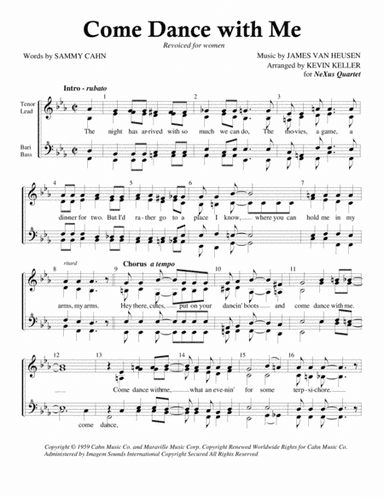 Come Dance With Me (arr. Kevin Keller)