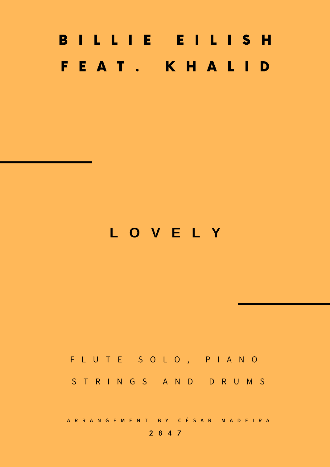 Lovely (arr. César Madeira)