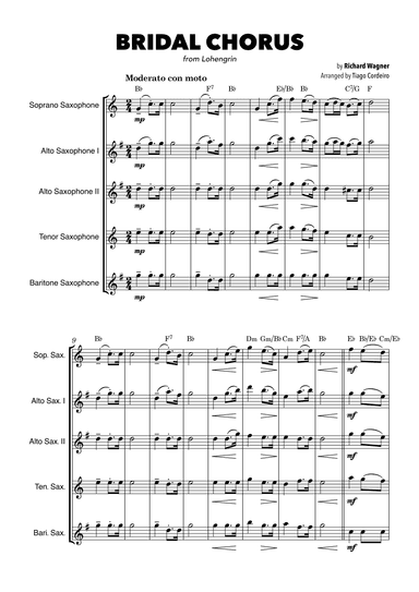 Bridal Chorus (arr. Tiago Cordeiro)