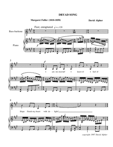 Dryad Song