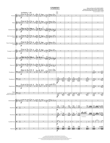 Unholy (arr. Bakhari S. Nokuri)