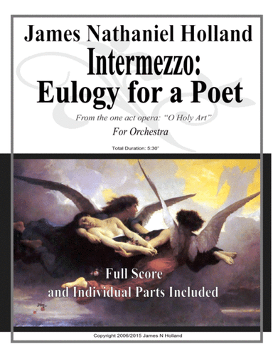 Intermezzo  Eulogy for a Poet Memorial Music for Orchestra