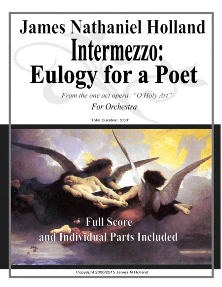 Intermezzo  Eulogy for a Poet Memorial Music for Orchestra