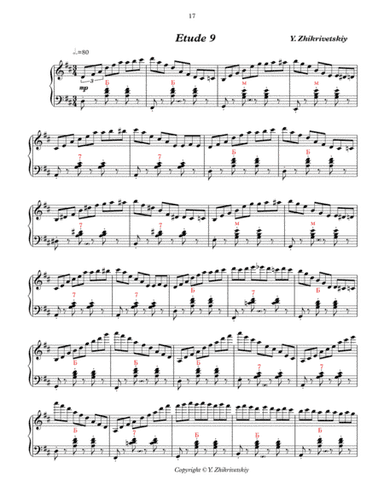 Etude #9 for accordion