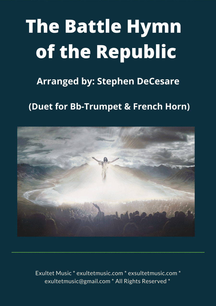 The Battle Hymn of the Republic (Duet for Bb-Trumpet and French Horn) (arr. Stephen DeCesare)