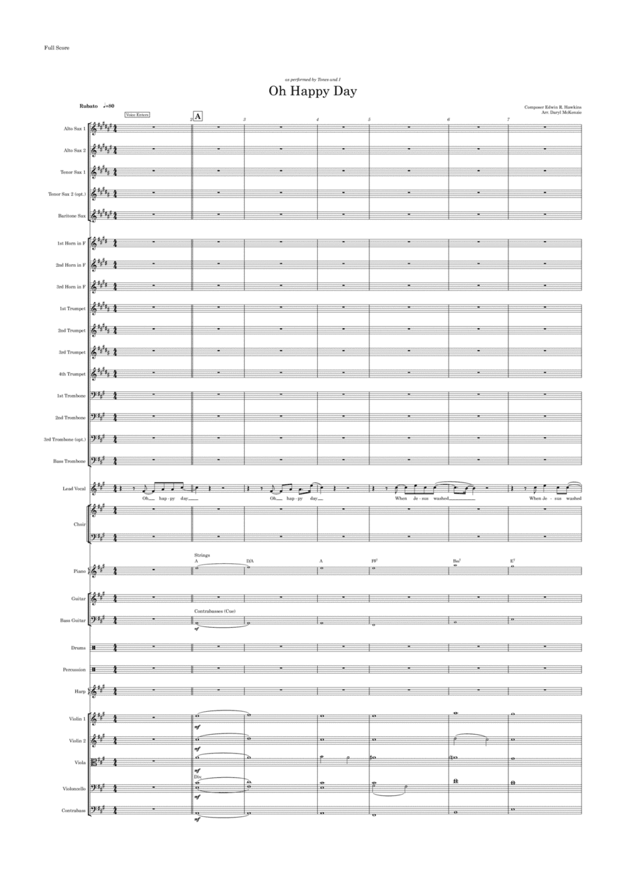 Oh Happy Day (arr. Daryl McKenzie)