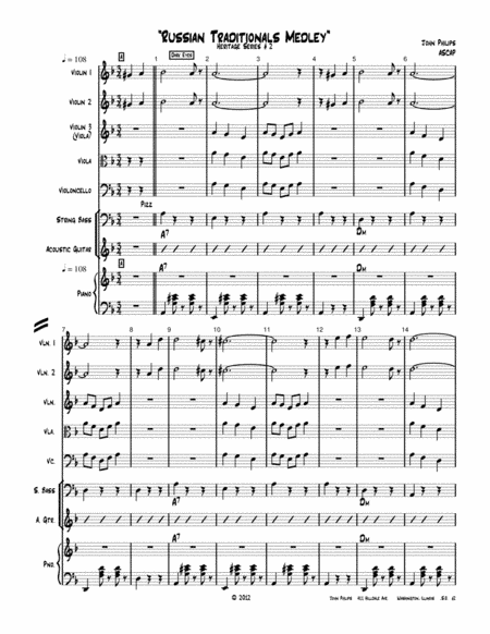 "Russian Traditionals Medley"    Heritage Series #2 (arr. John Philips)