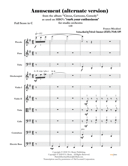 Bang Bang (my Baby Shot Me Down) (arr. Patrick Sheehan)