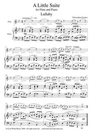 Little Suite (for Flute and Piano)