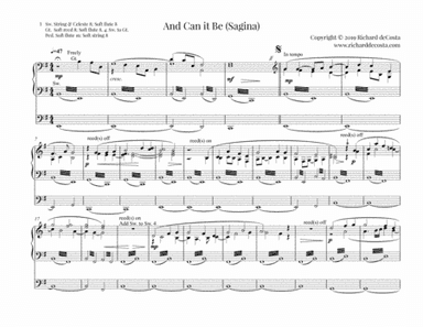 And Can it Be (Sagina) (arr. Richard deCosta)