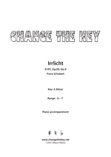 Irrlicht A Minor (arr. Sharyn Martin)