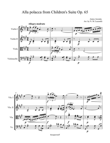 Alla Polacca (arr. Nick Lacanski)