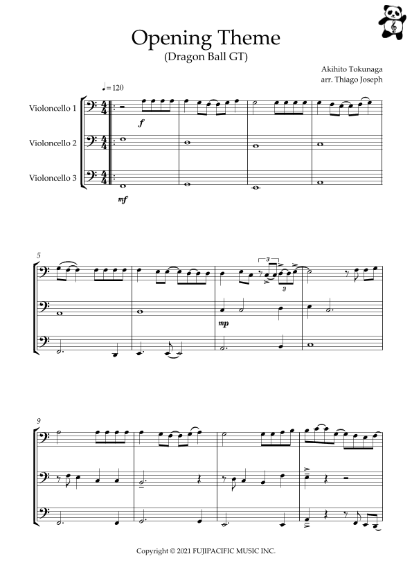 Dragon Ball Gt (arr. Thiago Joseph)