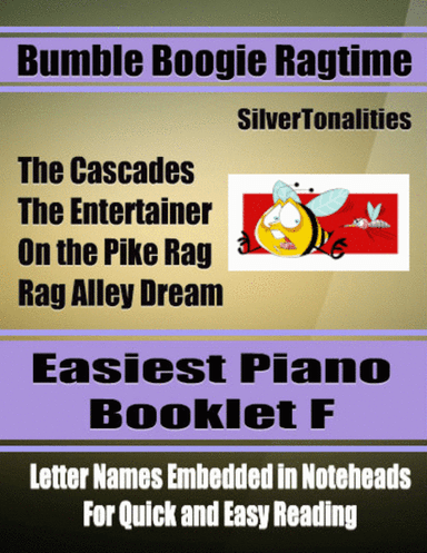 Bumble Boogie Ragtime for Easiest Piano Booklet F (arr. SilverTonalities)