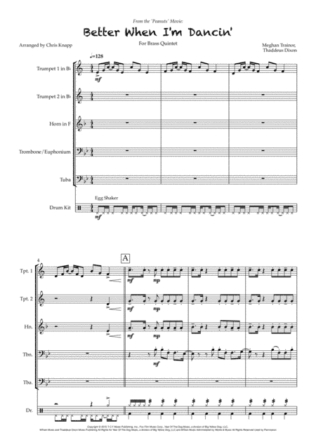 Better When I'm Dancin' (arr. Chris Knapp)