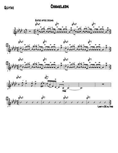 Chameleon (arr. Brass Dragons)