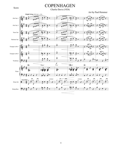 Copenhagen (arr. Paul Hemmer)