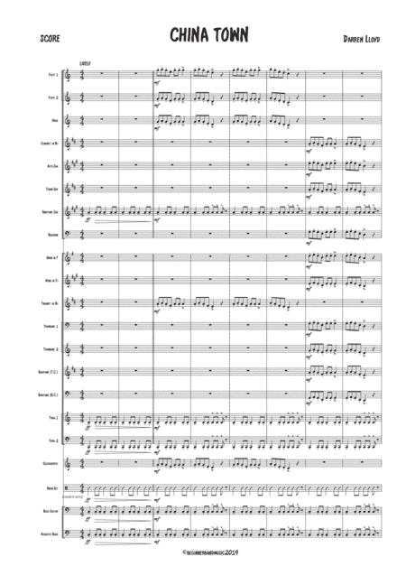 China town - Flexible concert band