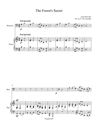 The Forest's Secret (arr. Nick Lacanski)