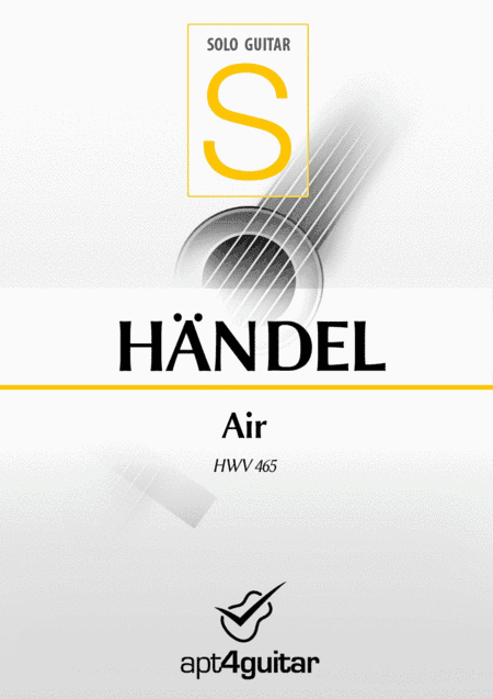 Air HWV 465 (arr. Roberto García)
