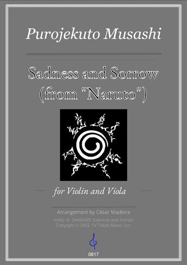 Sadness And Sorrow (arr. César Madeira)